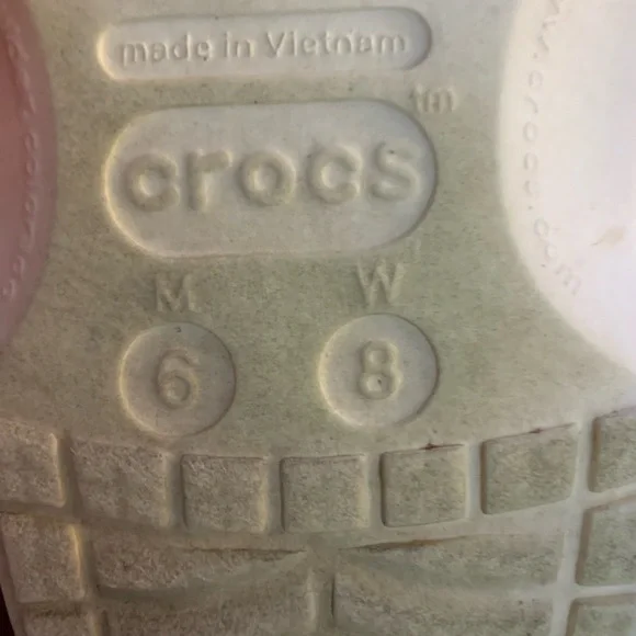 Crocs Baya Clogs White M6 / W8 - Picture 7 of 7
